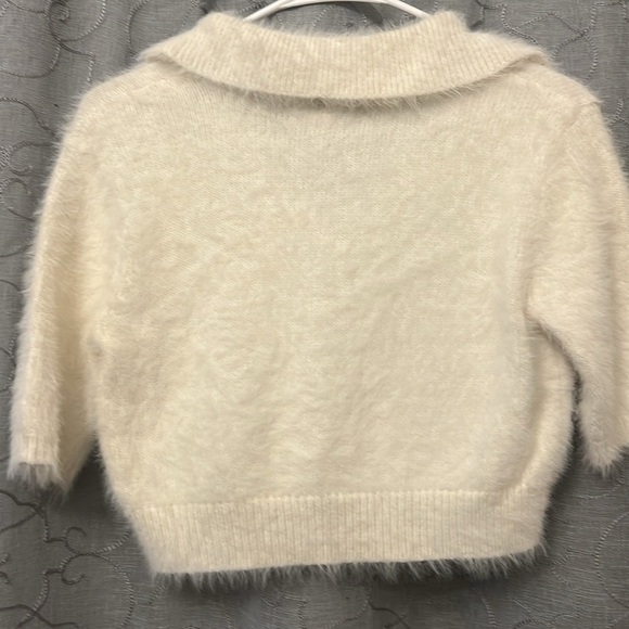 William Rast Fuzzy Crop Top - Picture 5 of 11